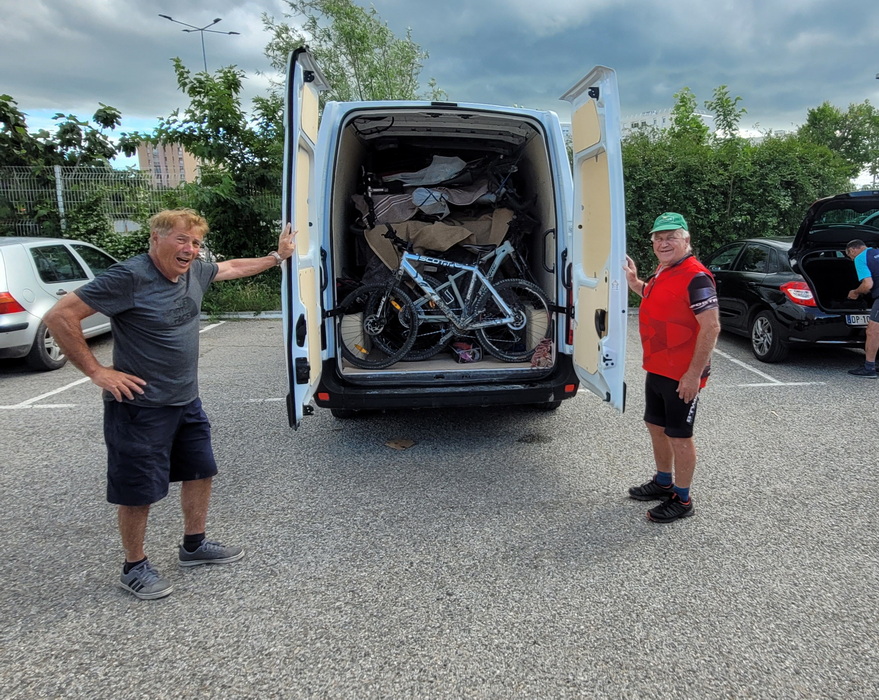 La boucle est bouclée.Demain,route vers Besançon et Roulans

