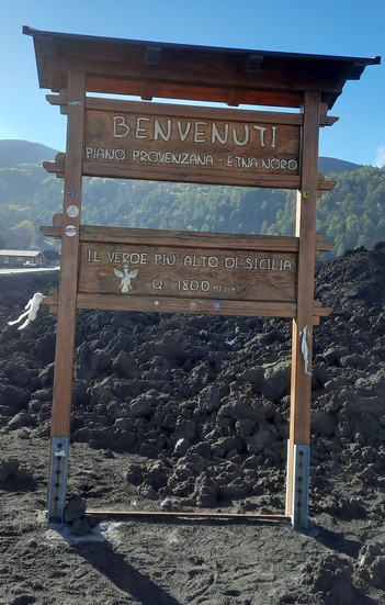 Mercredi 5 Octobre: montée à l'Etna par le côté nord
