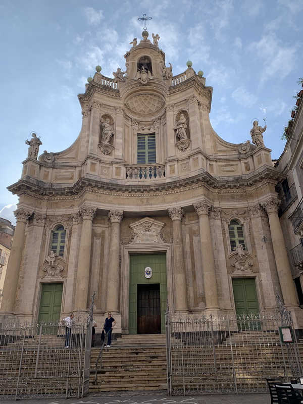 Beaucoup d'églises baroques
