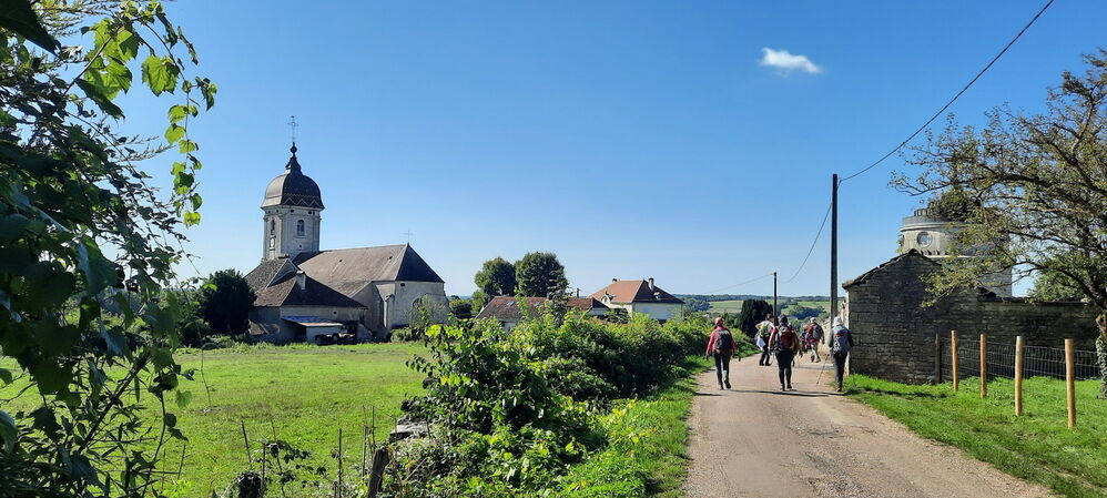Retour à Bucey les Gy
