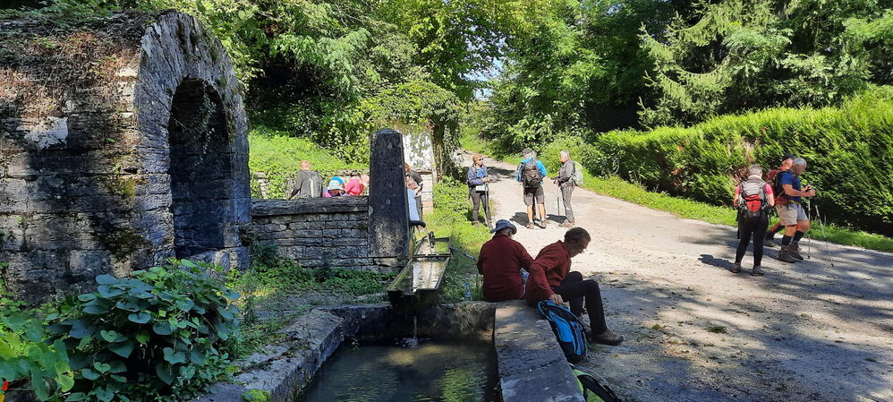 Pique- nique à la fontaine St. Maurice
