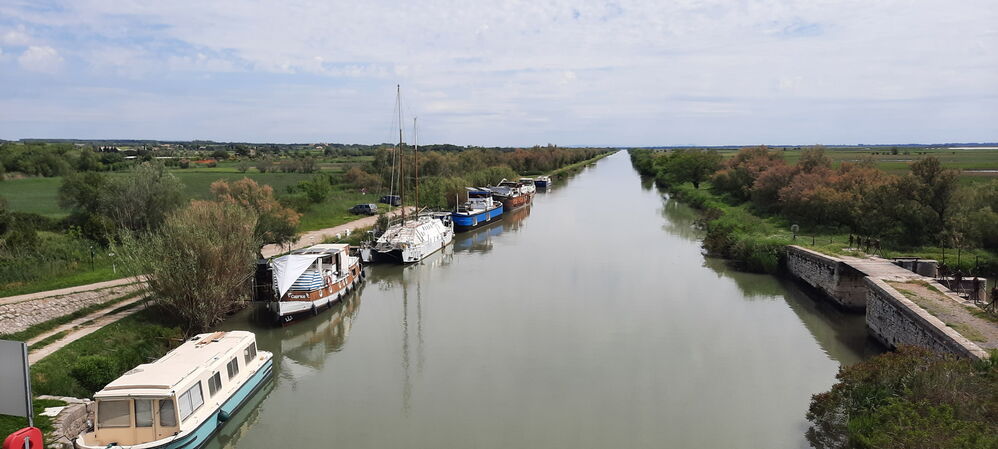      Arrivée au port de Gallician
