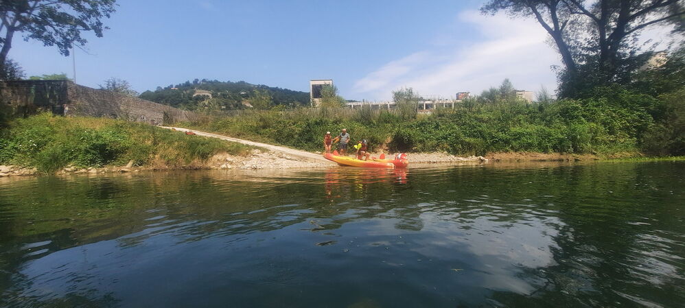 Embarquement à La Malate
