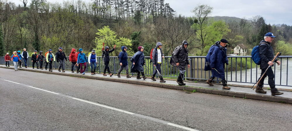 Traversée du Doubs
