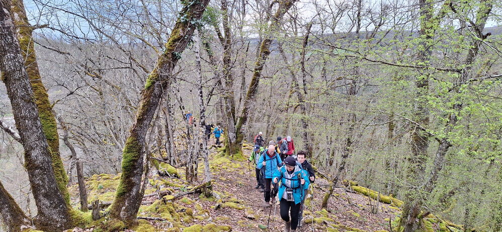 Montée à la croix de Chatard
