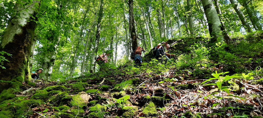 La côte est raide !!!
