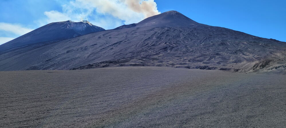 Dernier regard sur l'Etna
