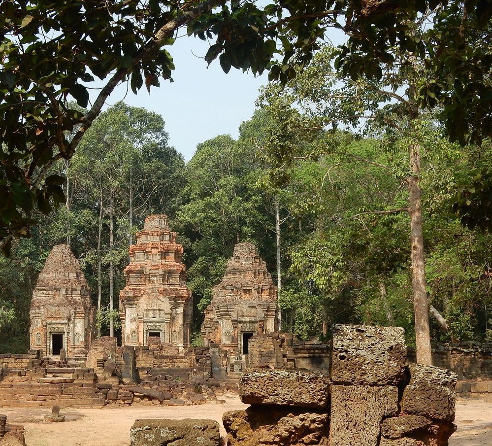 Temple Preah Ko dÃ©diÃ© Ã  Shiva
