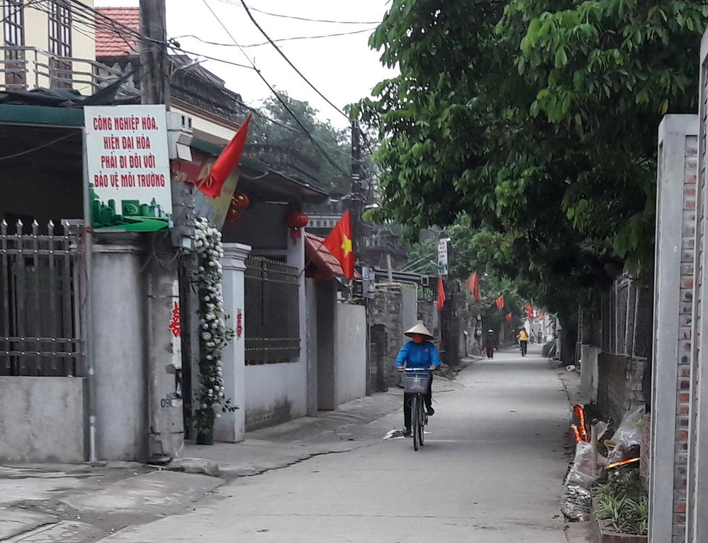 Une rue de Ninh Binh
